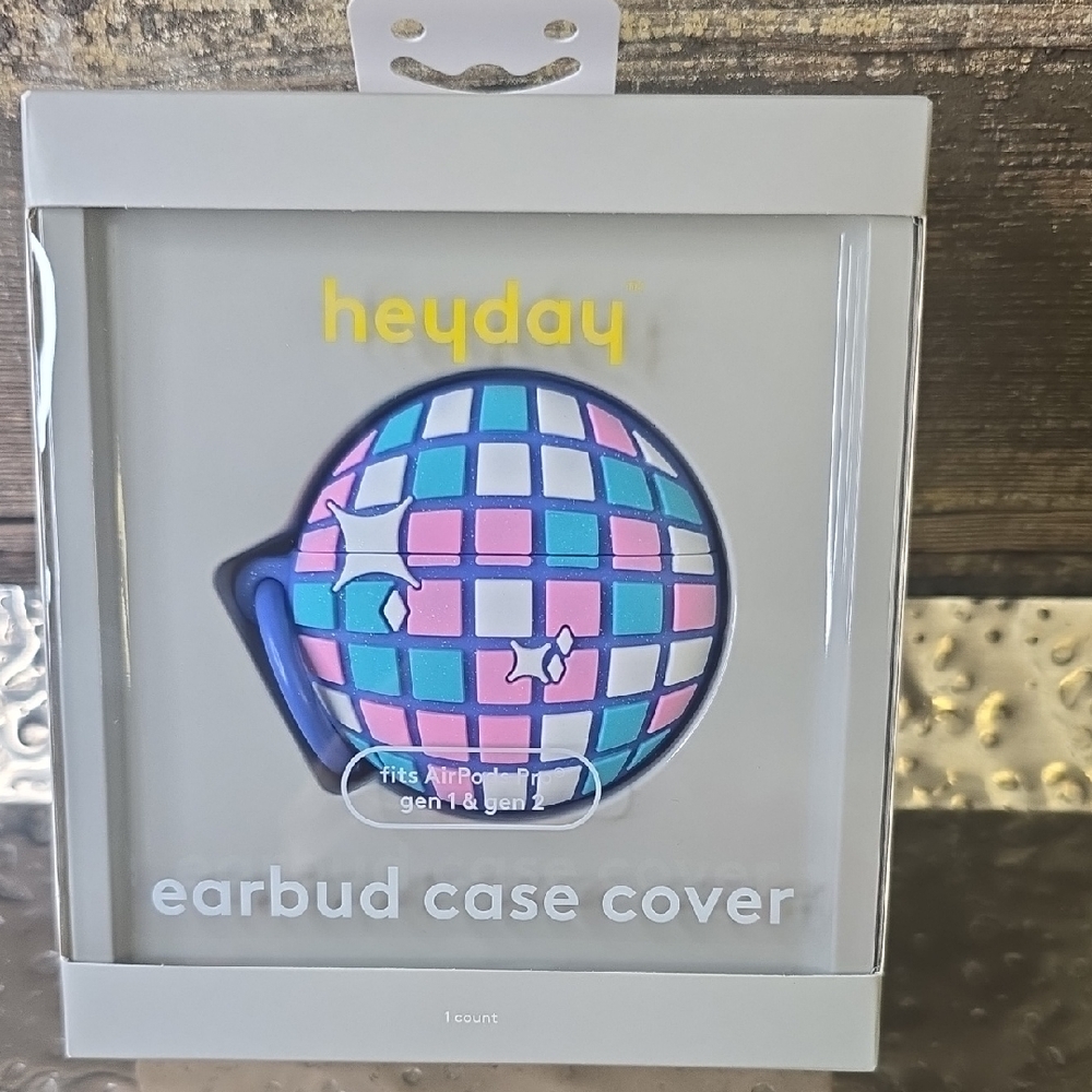 heyday Earbud Case Cover in Pink, Blue, Teal, White
